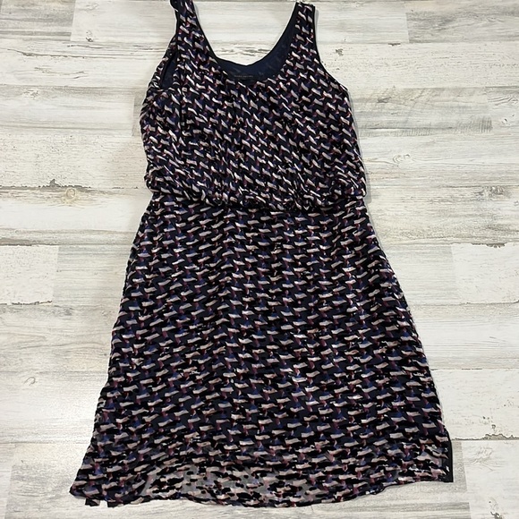 Marc By Marc Jacobs Velvet Devore Puzzle Dress Size 2 - Picture 5 of 13